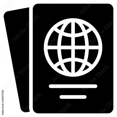 Passport Solid Icon