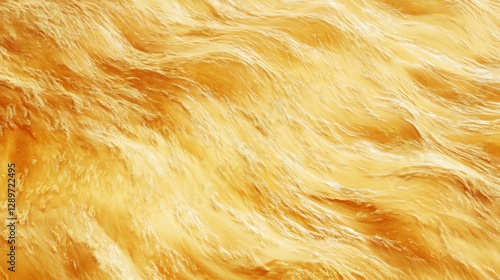 Obraz na płótnie Golden Waves of Abstract Texture in Fluid Motion Creating a Beautiful Background for Design Projects w salonie