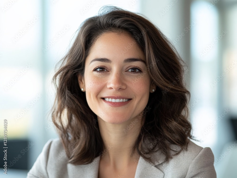 Smiling Businesswoman Portrait Smiling Businesswoman Portrait
