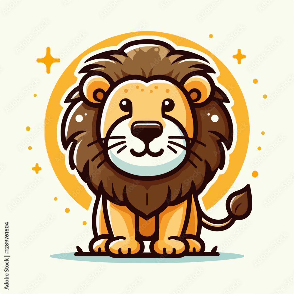 lion animal vector illustration lion animal vector illustration