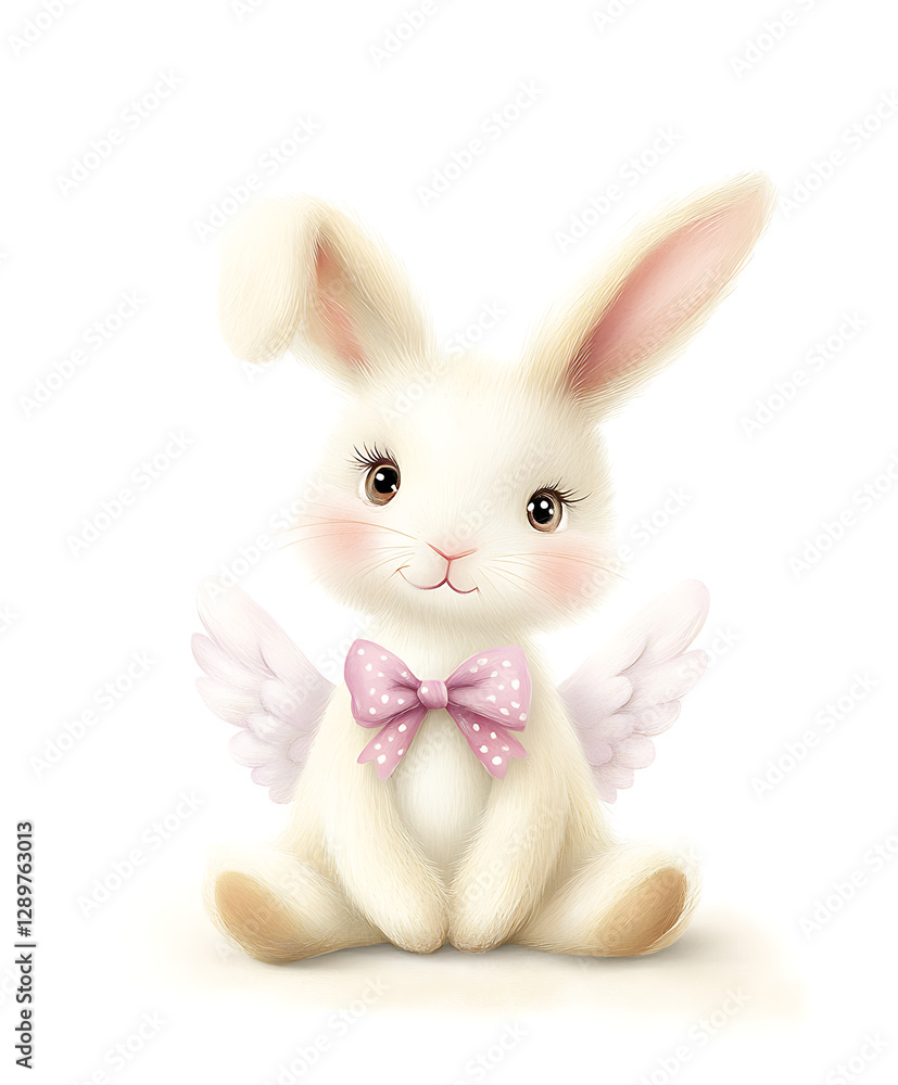 Obraz premium Adorable Children's Easter and Spring Drawings
