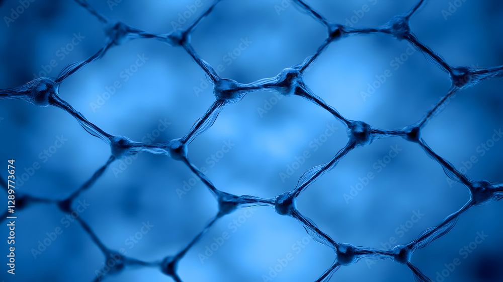 Fototapeta premium Abstract 3D Network Illustration