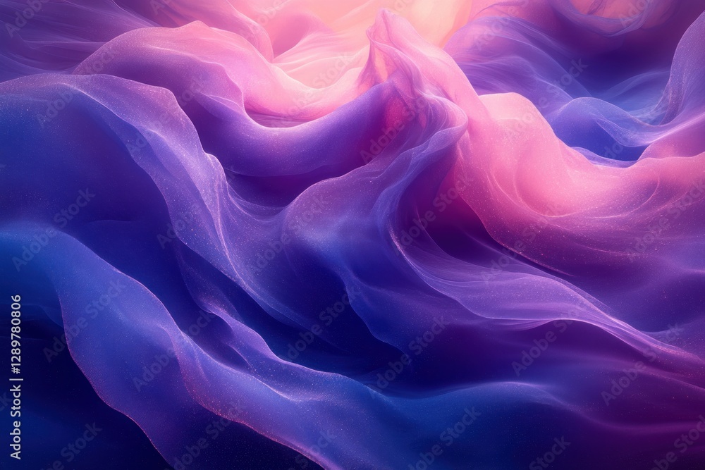 Obraz premium Abstract Gradient Holographic Soft Noise Texture Colorful Digital Background