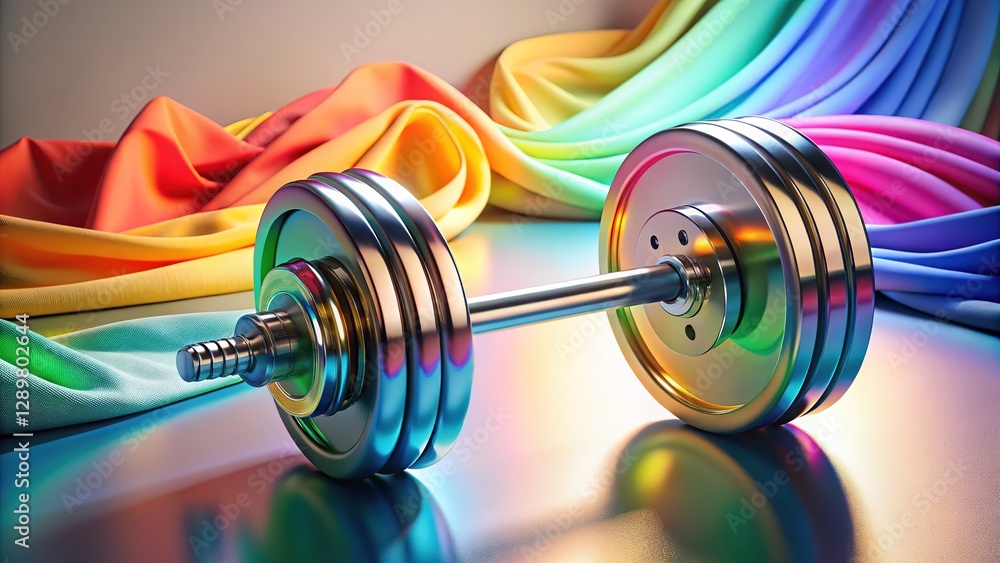 3D Objects Floating with Rainbow Gradients and Soft Shadows in Flat Lay Product Set 3D Objects Floating with Rainbow Gradients and Soft Shadows in Flat Lay Product Set