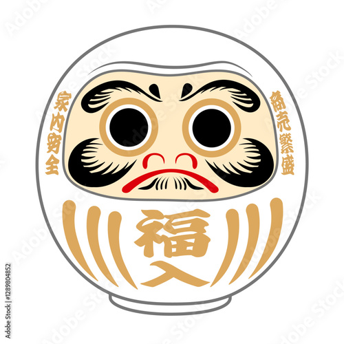 白い達磨