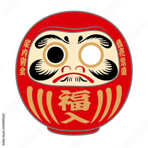 片目の達磨