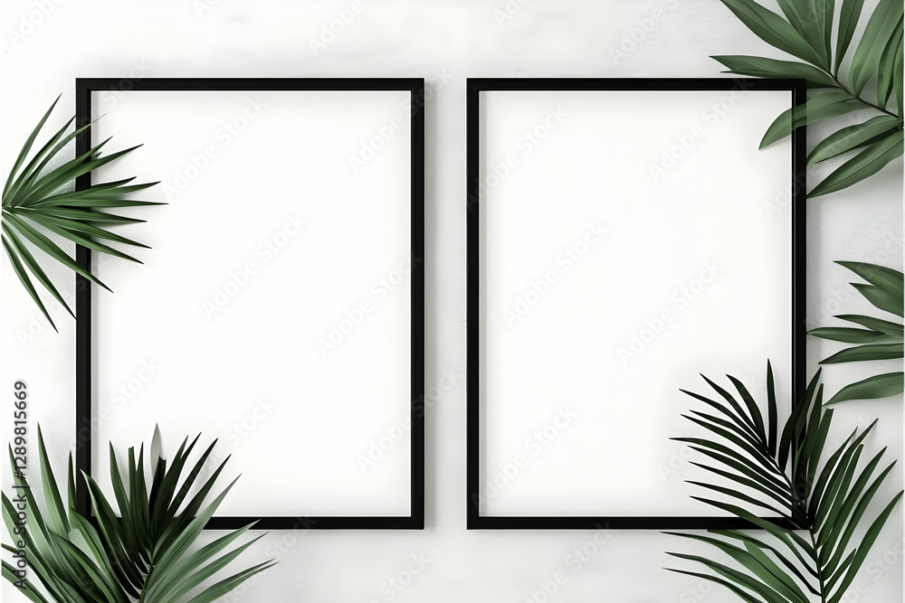 Elegant Minimalist Frame Mockup Elegant Minimalist Frame Mockup