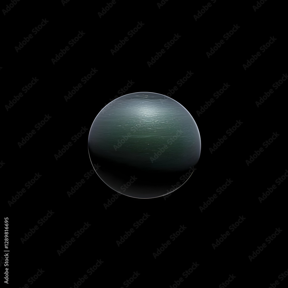 Dark Green 3D Sphere Abstract Background Dark Green 3D Sphere Abstract Background