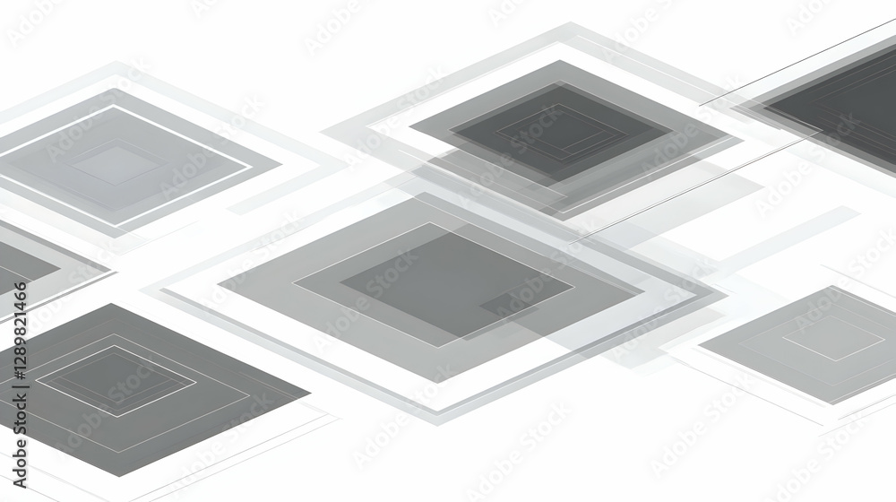Abstract Geometric Grey Background Illustration Abstract Geometric Grey Background Illustration