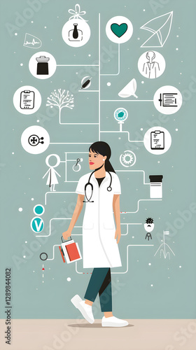 Educational Pathway to Become a Registered Nurse - An Informative Infographic