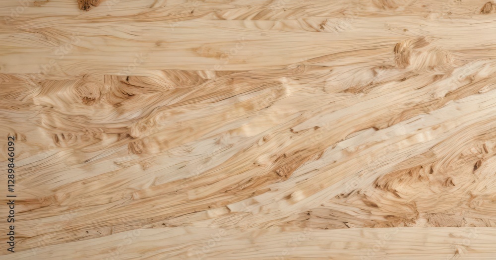 Fototapeta premium Wood grain OSB panel texture background in light creamy colour , osb, beige