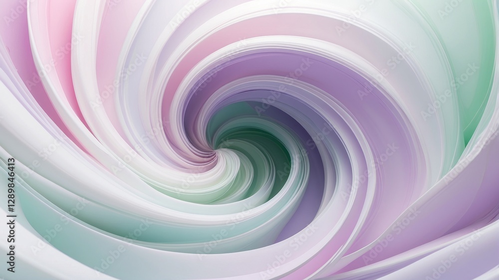 Obraz premium Abstract pastel swirl background with soft swirling shades.