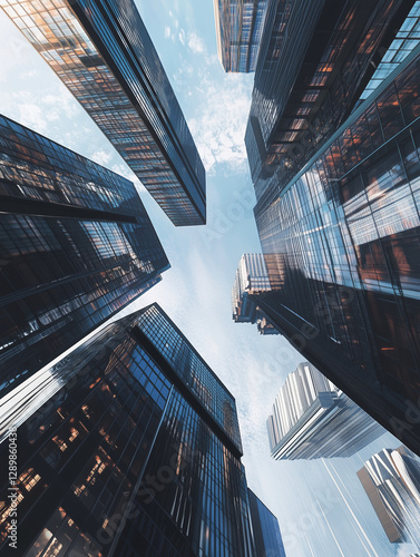 A modern real estate crowdfunding concept