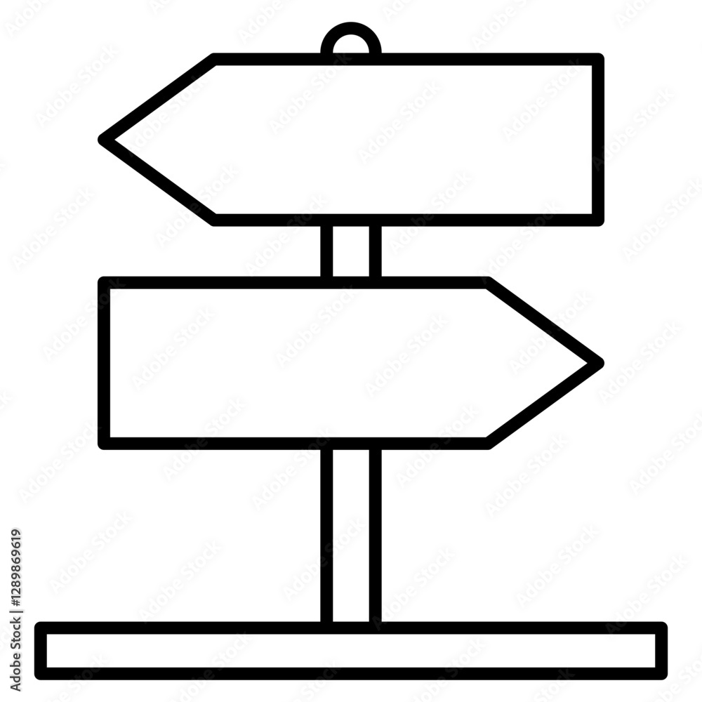 Obraz premium Direction Icon Element For Design
