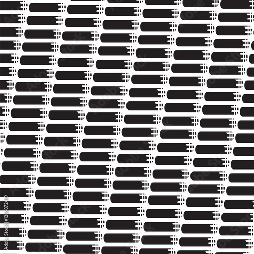 Large, elongated black spots with jagged tips provide texture.