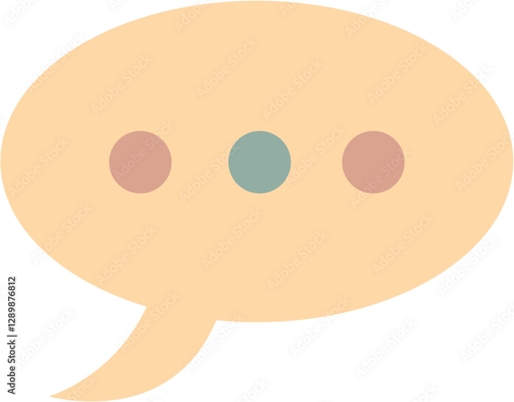 Fototapeta premium Speech Bubble Chat Communication Concept