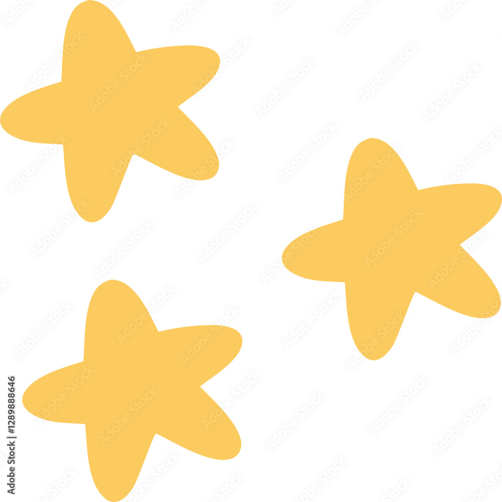 vector illustration of a yellow star vector illustration of a yellow star