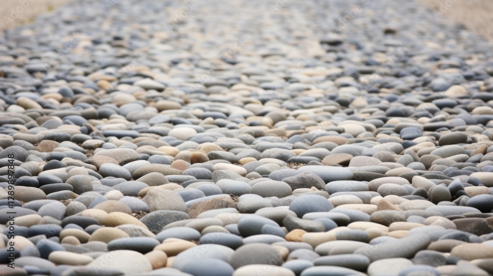 A captivating array of smooth stones, a pathway of nature's artistry A captivating array of smooth stones, a pathway of nature's artistry