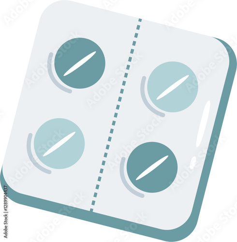 Medical Tablet Pills Blister Pack