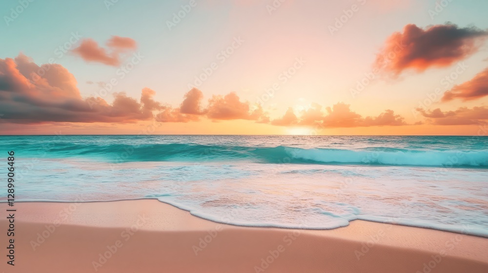 Caribbean sunset with orange and pink hues, calm waves, and a clean horizon, evoking serenity and natural beauty.
Caribbean sunset with orange and pink hues, calm waves, and a clean horizon, evoking serenity and natural beauty.
