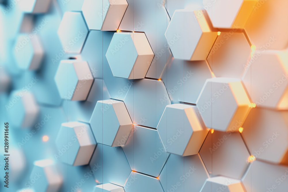 Abstract 3d cubes background in various colors with depth and perspective view Abstract 3d cubes background in various colors with depth and perspective view