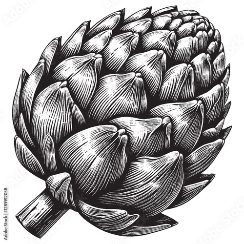 artichoke vector