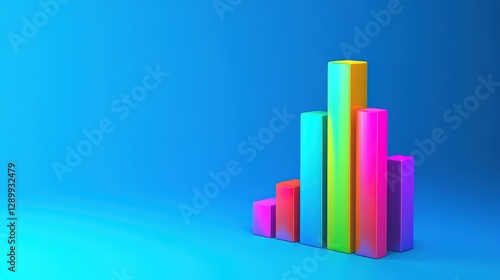 Colorful Bar Chart Shows Growth In Different Categories Visually Free Download Colorful Bar Chart Shows Growth In Different Categories Visually - GFXLoad