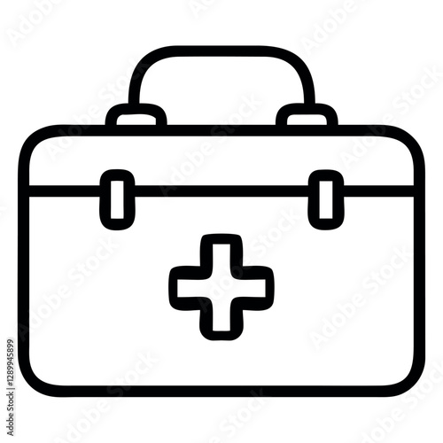 Medical Alert First Aid Kit Icon