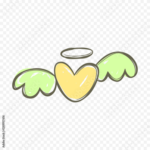 Doodle Hearts hand drawn love hearts Vector illustration