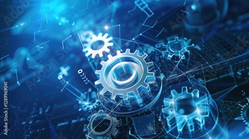 Wallpaper Mural Unraveling the Core of Technology and Engineering Concepts Torontodigital.ca