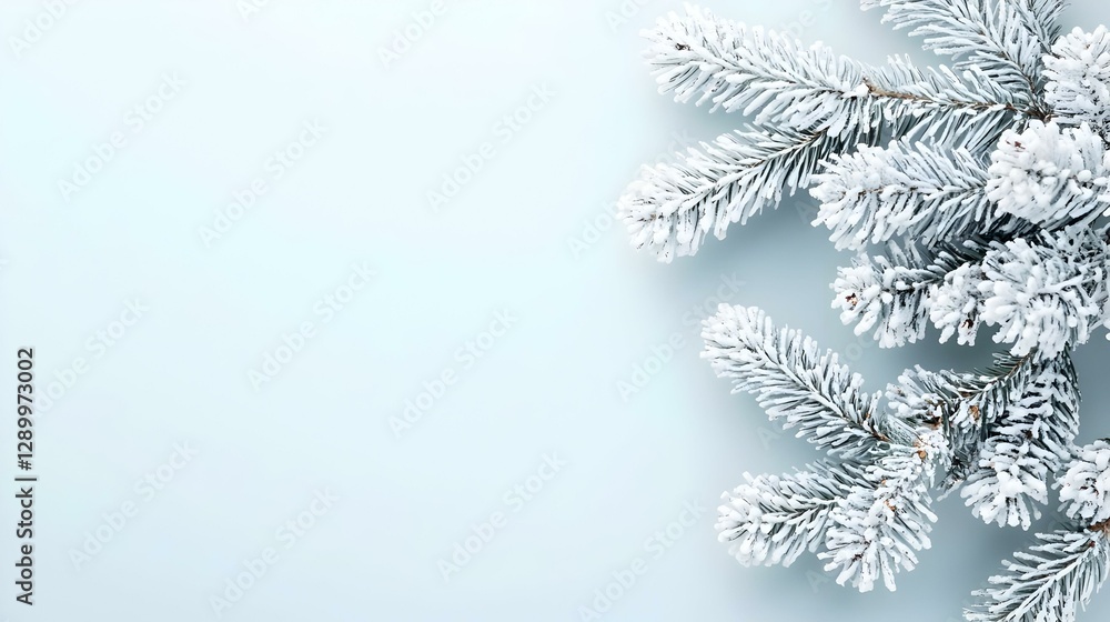 Evergreen branches adorned with pastel spring holiday decorations, creating a serene and festive atmosphere. Evergreen branches adorned with pastel spring holiday decorations, creating a serene and festive atmosphere.