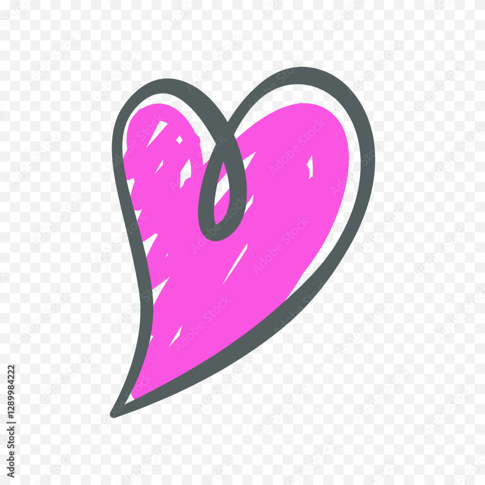 Doodle Hearts hand drawn love hearts Vector illustration Doodle Hearts hand drawn love hearts Vector illustration