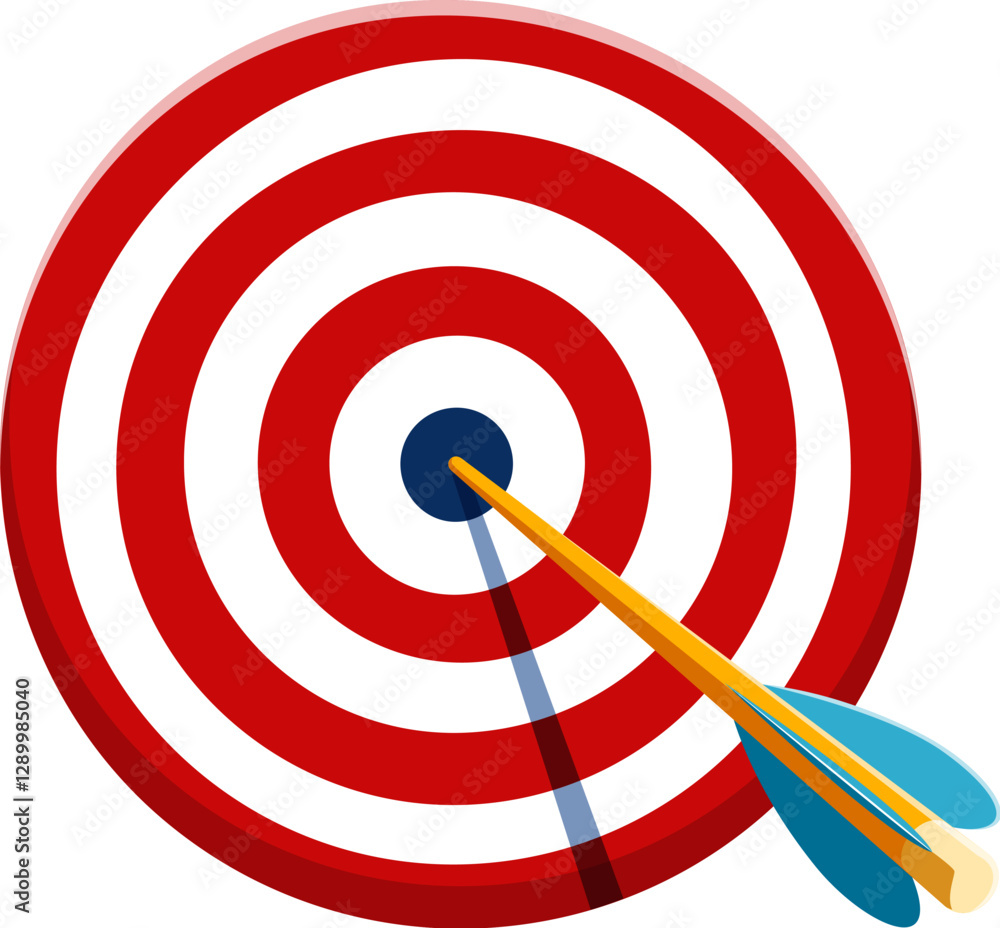 Cartoon letter Q as a bullseye with an arrow hitting the center of a red and white target, symbolizing precision and success. Archery sport font, typeface, funny type, kids English alphabet script Cartoon letter Q as a bullseye with an arrow hitting the center of a red and white target, symbolizing precision and success. Archery sport font, typeface, funny type, kids English alphabet script