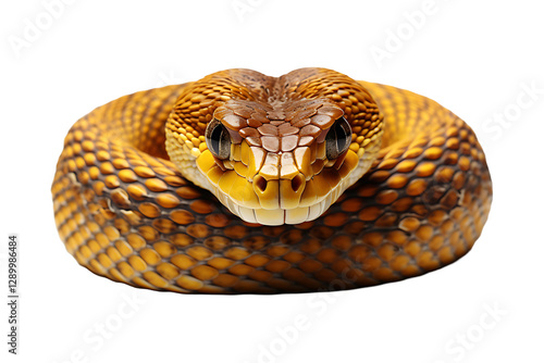 Snake isolated on transparent background
 photo