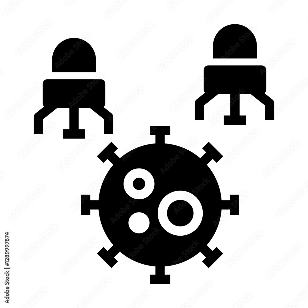 Obraz premium money growth Solid icon