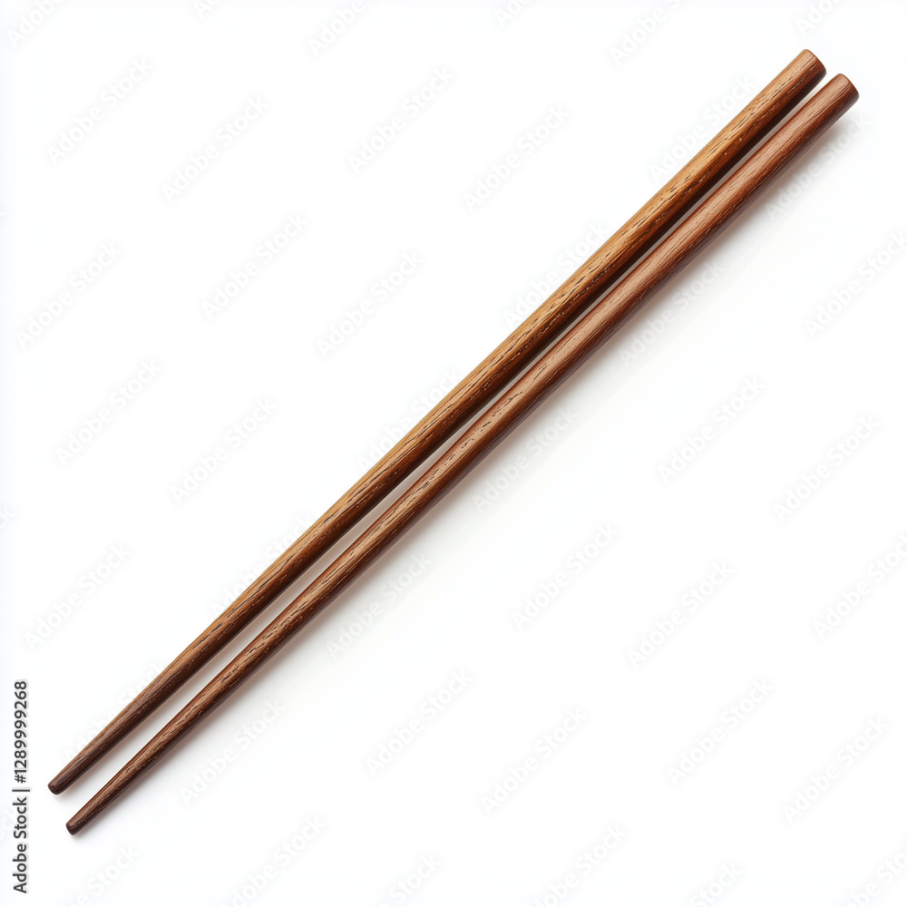 wooden chopsticks isolated on white background wooden chopsticks isolated on white background