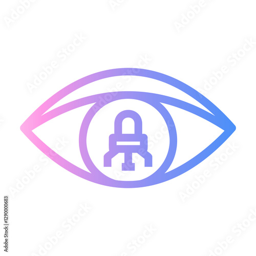 nanomedicine Line Gradient Icon