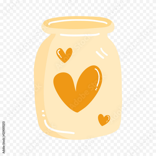 Doodle Hearts hand drawn love hearts Vector illustration