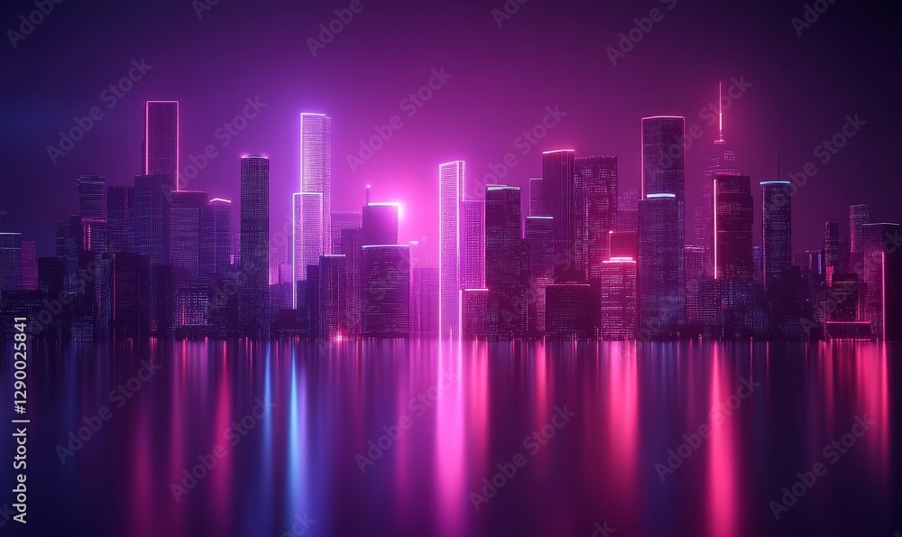 Fototapeta premium 3D Simple Dark Moskup Background, Generative AI