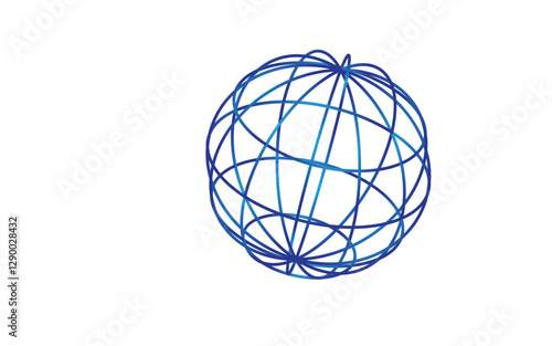 Global World Logo Template vector illustration