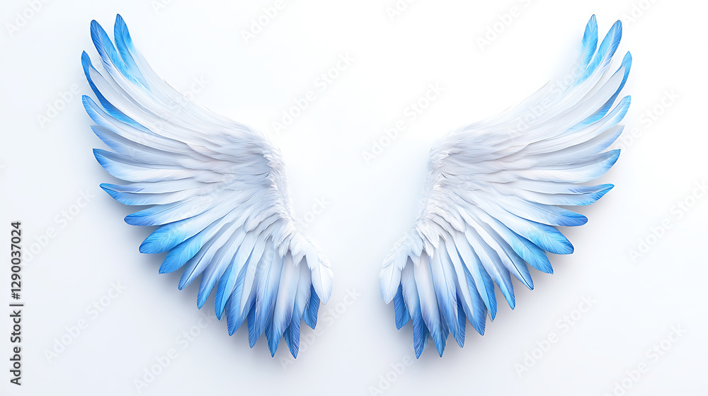 Fototapeta premium Wings, wallpaper, the beautiful symbol of freedom
