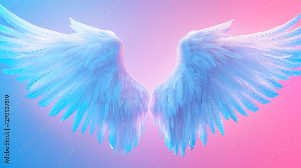 Fototapeta premium Wings, wallpaper, the beautiful symbol of freedom