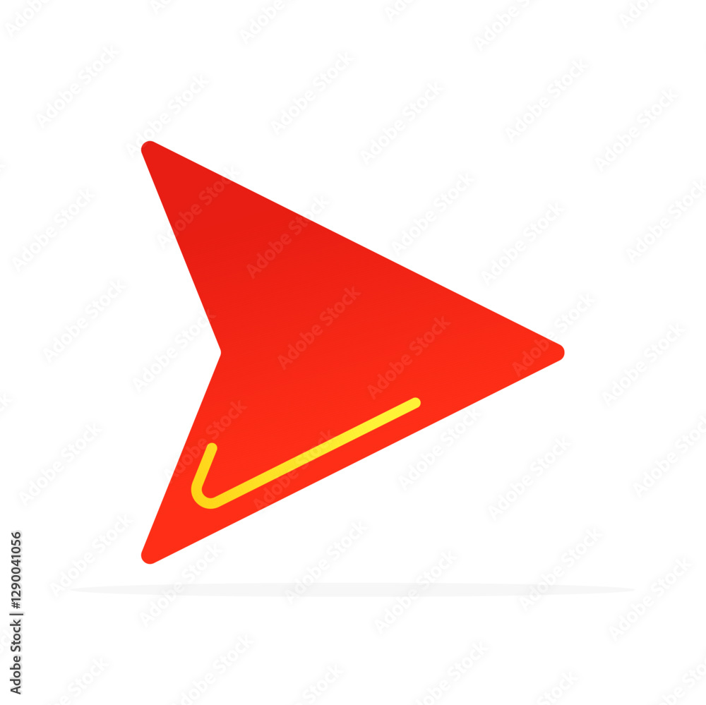 bullet points icon dividing arrow sign, colored flat vector. modern and minimalist design bullet points icon dividing arrow sign, colored flat vector. modern and minimalist design
