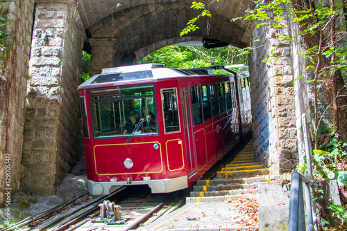 Photography The peak tram in Hong Kong