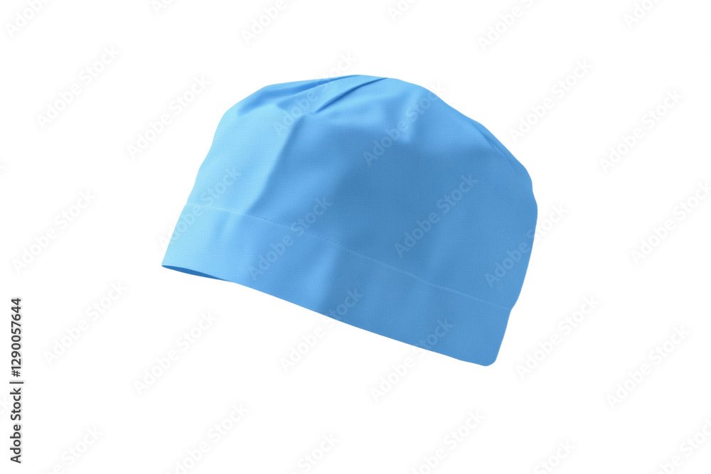 Blue hat with a white border, isolated Blue hat with a white border, isolated