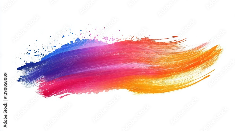Vibrant Abstract Paint Brush Strokes in Vivid Colors Creating Dynamic Artistic Expression and Energy Vibrant Abstract Paint Brush Strokes in Vivid Colors Creating Dynamic Artistic Expression and Energy