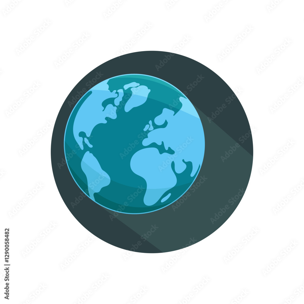 Earth Hour icon vector Illustration Earth Hour icon vector Illustration