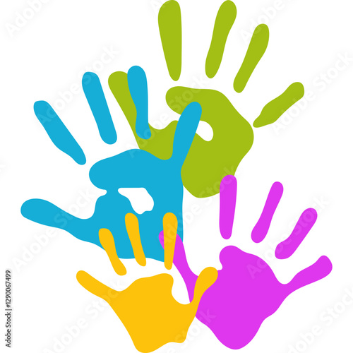 Color Hand Paint Illustration