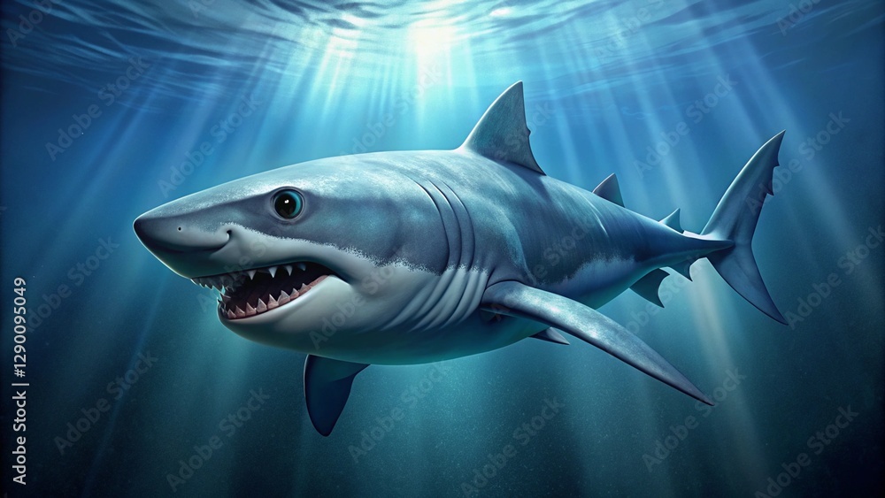 Fototapeta premium great white shark