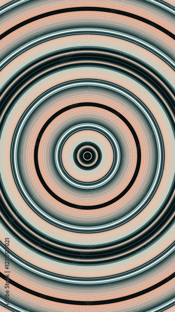 Naklejka premium circle motif, circle pattern, symmetrical, circle lines, wall wallpaper, HD resolution